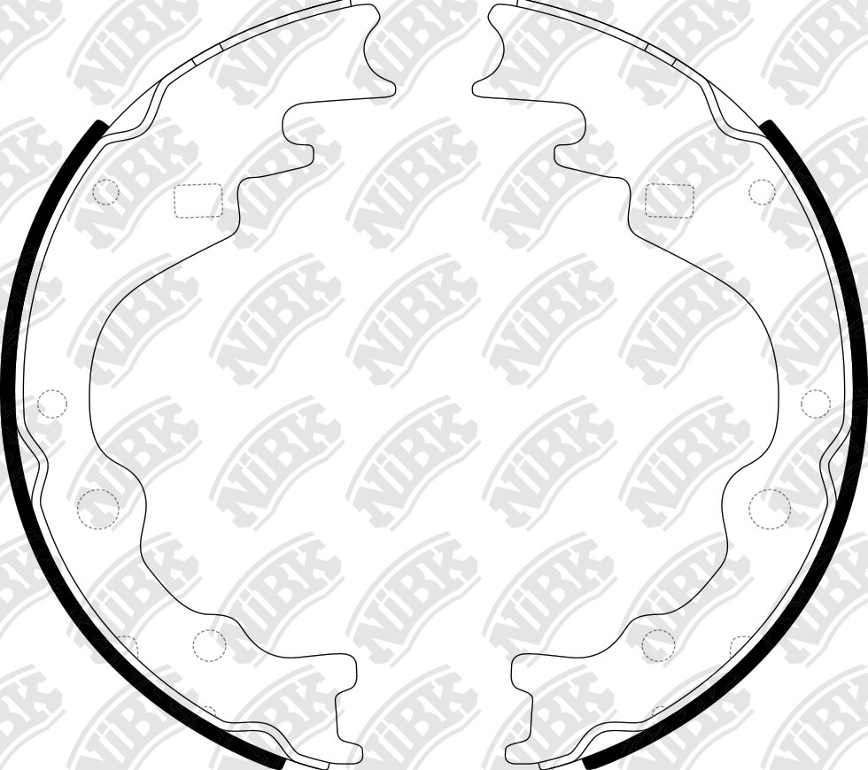 NiBK Brakes Application Cross Reference and Image for NiBK BRAKE