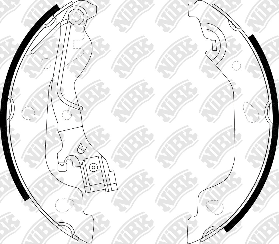 NiBK Brakes Application Cross Reference and Image for NiBK BRAKE