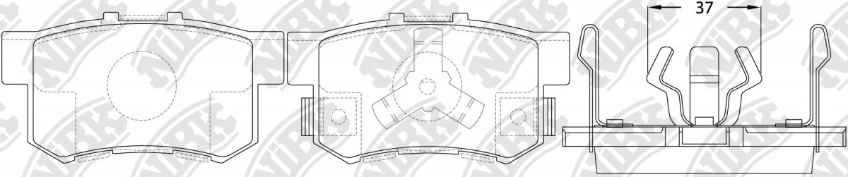 NiBK Brakes:: Application Cross Reference and Image for NiBK : BRAKE ...
