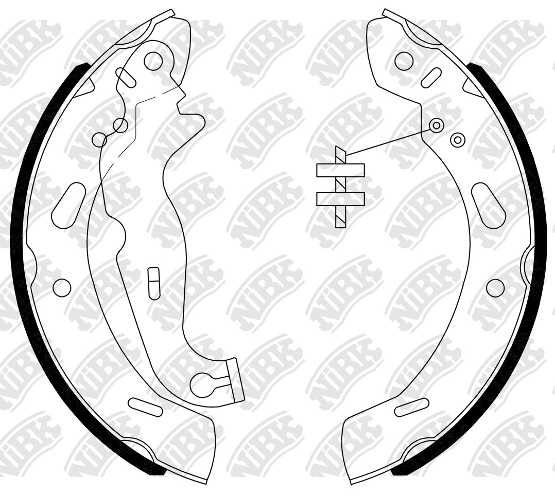 NiBK Brakes Application Cross Reference and Image for NiBK BRAKE